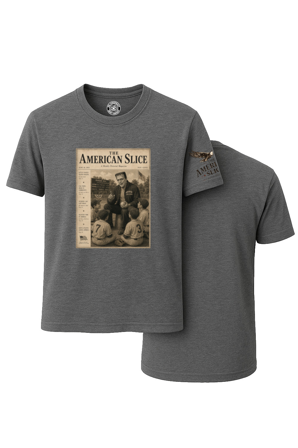 Coach Frankenstein American Slice T-Shirt (Black)